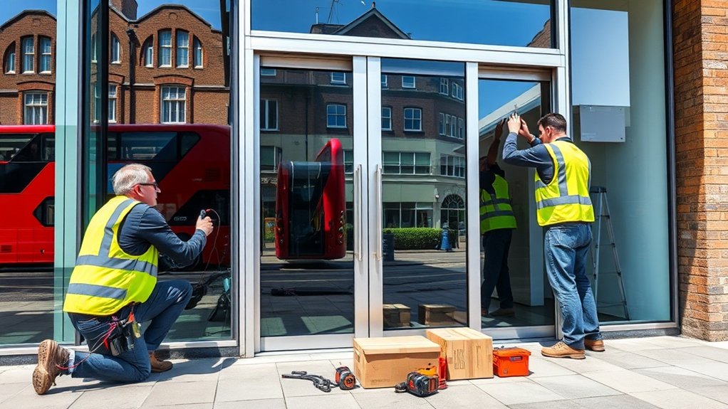 Automatic Door Installation Potters Bar