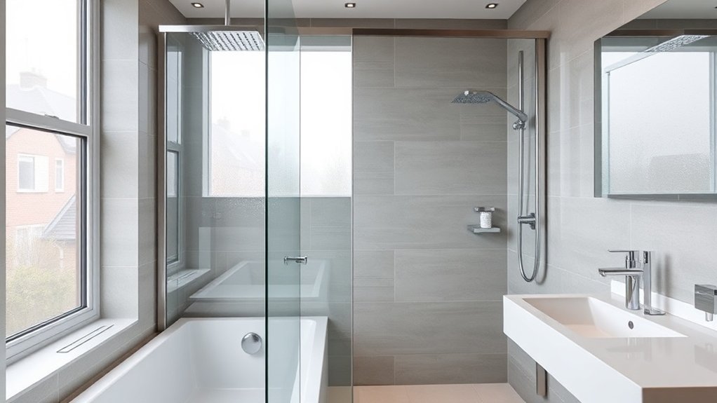 Semi-Frameless Shower Screens Potters Bar